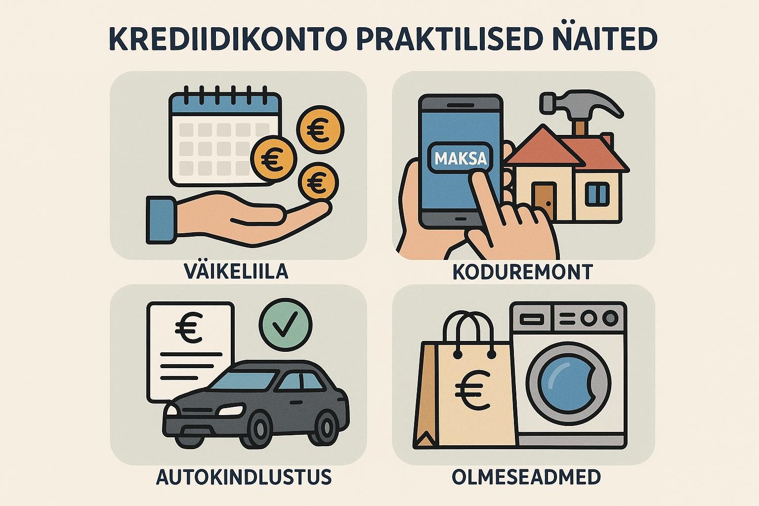 Krediidikonto näidis